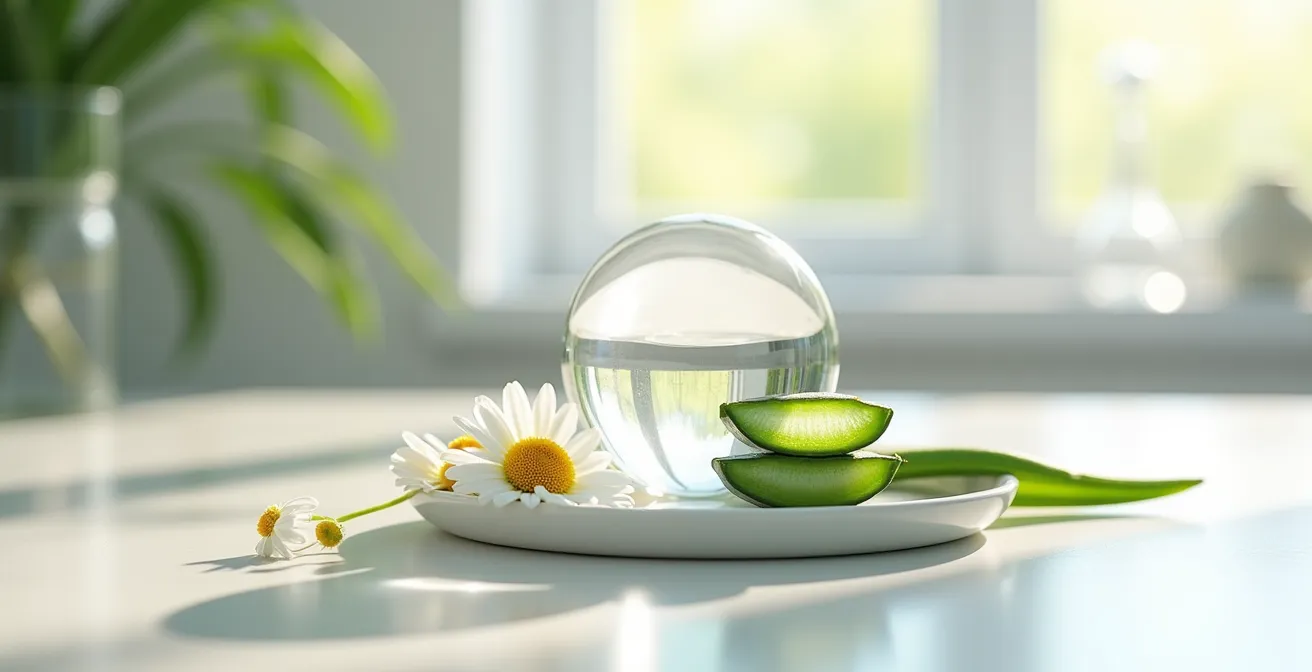 Gesunde Hautbarriere mit ausgeglichenem Mikrobiom