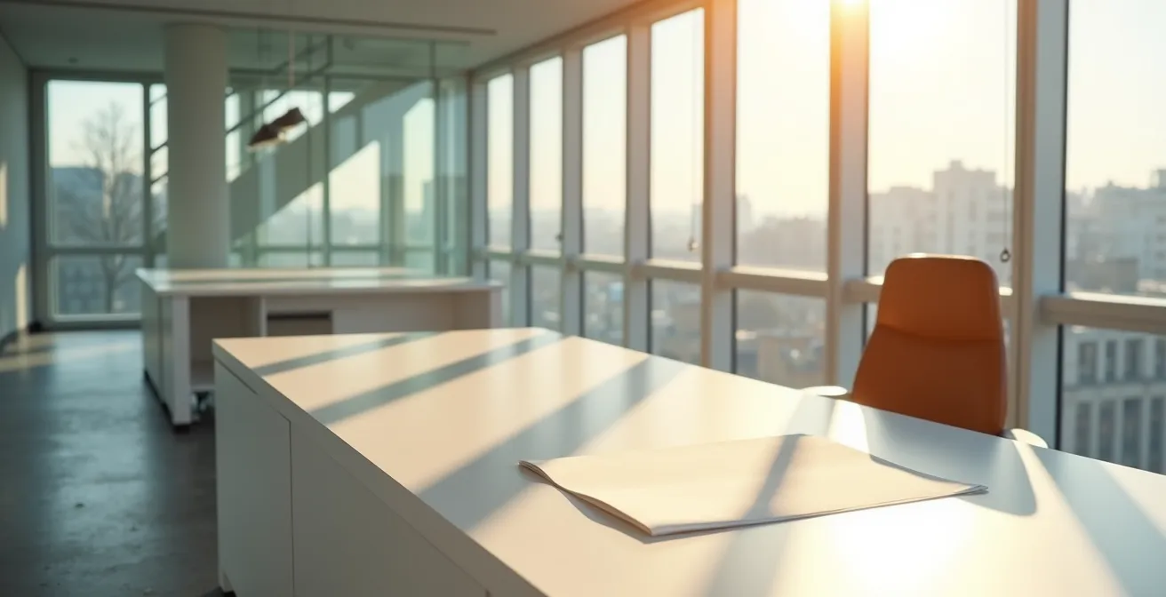 UVA-Strahlen durchdringen Bürofenster und verursachen unsichtbare Hautschäden