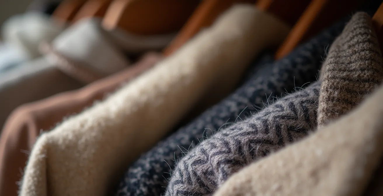 Professionelle Wintermantel-Einlagerung mit natürlichem Mottenschutz